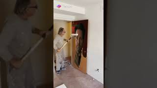 Door Painting Of Gary Grooberson tempoapps ghostbusters spiderman shorts [upl. by Haslam]