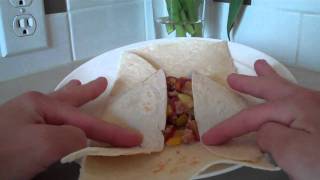 How to fold a tortilla [upl. by Gabriello]