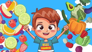 ¡LAS FRUTAS Y VERDURAS  para NIÑOS [upl. by Ellebana342]