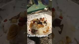 fatteh eggplant  Kuwait life [upl. by Juster729]