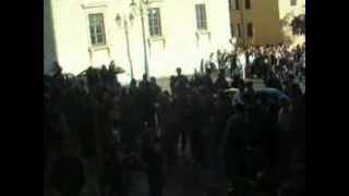 student demostration in Velletri Italy november the 26th 2012 part 1 [upl. by Eirual605]