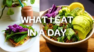 WHAT I EAT IN A DAY vegan glutenfree Lazy meals 🌱 [upl. by Bayly]