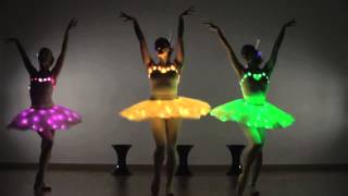 LED Ballerinas  Ballerina Dance  Modern Ballet Show  Contraband Entertainment [upl. by Ebbie]