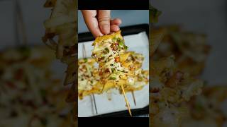 Pizza pasta skewers  Perfect Pizza  Perfect pasta pizza pasta shorts videos food trending [upl. by Amrac]