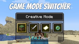 Change Gamemodes Quickly with Minecraft Gamemodes Switcher Hotkey minecraft [upl. by Catima]