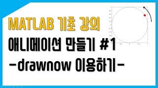 MATLAB drawnow 이용하기 [upl. by Childs925]