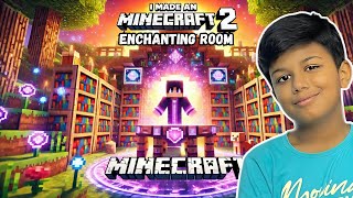 I can made a enchanting room  Minecraft 2  Arham Fusion Games [upl. by Ziwot]