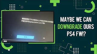 how to downgrade ps4 firmware 101 to 900 update upcoming ps4 jailbreak status [upl. by Shermie]