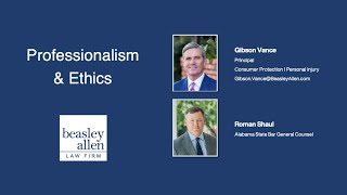 Professionalism amp Ethics Webinar [upl. by Maurizia]