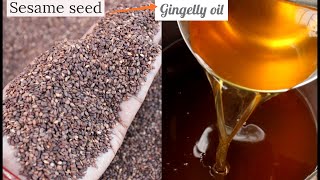 விட்டில் எள்ளு வைத்து நல்லெண்ணை எடுப்பது எப்படி with tipsExtracting gingelly oil from sesame seeds [upl. by Hayman9]