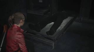 RESIDENT EVIL 2 Remake PS4 Diamond key location Claire [upl. by Nivram]