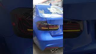 got RGB Taillights for 20132018 BMW F30 F31 3Series😉🔥From COOLCMP taillights taillampbmwbmwf30 [upl. by Artenahs]