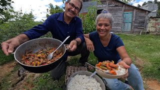 Cocinando en un campo de Jarabacoa que parece un PARAISO [upl. by Blythe753]