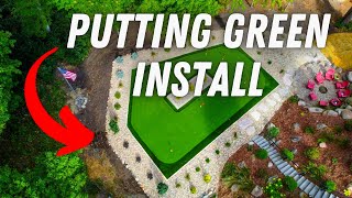 How to Install an Artificial Turf Putting Green The Ultimate Guide [upl. by Atalie486]