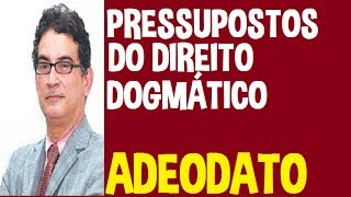 Pressupostos do direito dogmático Adeodato  Aula 9 [upl. by Skyla]