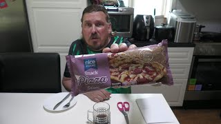 Unboxing Muckbang Nice´n´ Ease snack pizza Salami från Tempo i Furudal [upl. by Hesky695]