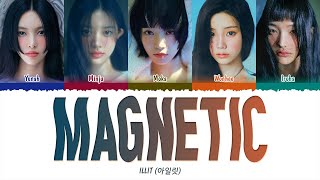 ILLIT 아일릿  Magnetic 1 HOUR LOOP Lyrics  1시간 가사 [upl. by Mcnully]