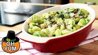 Professional Baker Teaches You How To Make BRUSSEL SPROUTS [upl. by Ahsitauq]