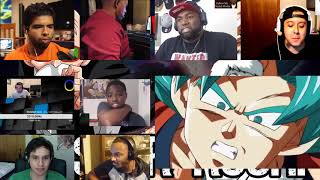 Dragon ball super episode 105 master roshi vs universe 4 master roshi death reaction [upl. by Euqinahs]