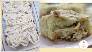 HOW TO MAKE NO YEAST CINNAMON ROLL RECIPE AT HOME stayhome and bakewithme [upl. by Loferski906]