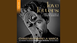 Myrthen Op 25 No 1 Widmung Arr for Cello and Piano by ChristianPierre La Marca [upl. by Bible]