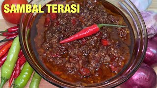 SAMBAL  Sambal Terasi Recipe  How To Make SAMBAL  by DAMDOBS KITCHEN [upl. by Hadleigh]