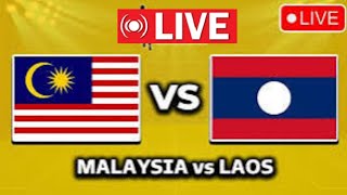 Malaysia vs Laos International Friendly football match scoring today 2024 [upl. by Penthea]