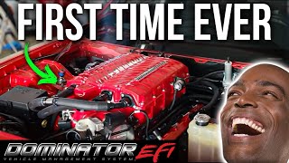 The First EVER Dominator EFI Whipple Dodge Demon FULLY FUNCTIONAL  Demonology Drag Racing [upl. by Atir]