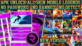 LATEST INJECTOR NEW UPDATE 2024  INJECTOR ML  APK UNLOCK ALL SKIN MOBILE LEGENDS [upl. by Noelani252]