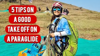 5 tips on a good take off on a paraglide ✈ [upl. by Gilli]