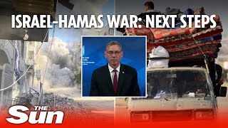 Israel Hamas War Khan Yunis terror tunnels ceasefire and more  Mark Regev explains [upl. by Yniatirb]