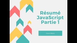 Informatique  Résumé JavaScript  Partie 1 [upl. by Lacsap]