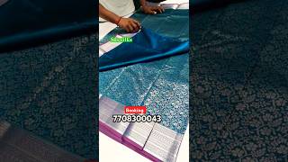 DM price 1299 only contact 7708300043 elampillai sarees online shopping [upl. by Zigrang]