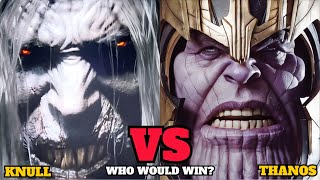 Knull Vs Thanos Who Would Win  Knull Thanos  Whats On Hollywood [upl. by Scales]