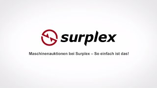 MaschinenAuktionen bei Surplex German [upl. by Ewolram]