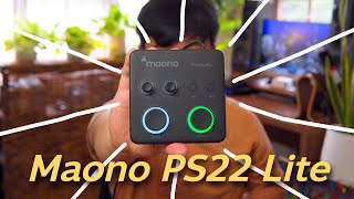 Maono PS22 Lite  รีวิว Review amp Test [upl. by Sibylla609]