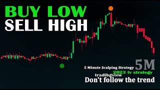 5 Minute Scalping Strategy With The Best indicators on Tradingview  Buy Low Sell High [upl. by Gardie]