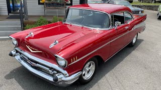 Test Drive 1957 Chevrolet Bel Air 2Door Hardtop SOLD 39900 Maple Motors 1701 [upl. by Cestar110]