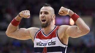 Marcin Gortat 3 blocks in 48 seconds [upl. by Aiet]