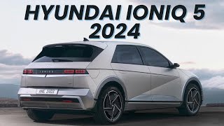 Hyundai Ioniq 5 2024 dévoilée avec une batterie plus grosse et un modèle sport N Line [upl. by Boyd605]