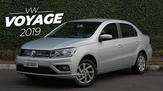 Volkswagen Voyage 16 2019  Avaliação iCarros [upl. by Silma]