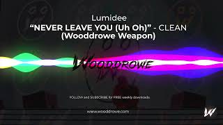 Lumidee  quotNever Leave You Uh Ohquot Wooddrowe Weapon  CLEAN  FREE DOWNLOAD [upl. by Araes219]