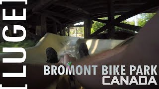 Bromont Mountain Bike Park  Luge POV  Quebec Canda [upl. by Uriisa758]