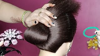 Very Easy 👌 Braid Hairstyles For Long Hair  Easy Hairstyle For Navratri For Girls Do it Yourself [upl. by Bast]