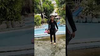 Aiqa kedinginan berenang di Kolam Renang Hotel Danau Toba Medan [upl. by Esra]