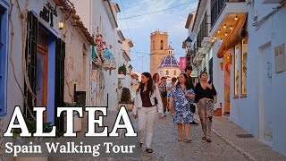 Altea Spain  4K Walking Tour 2023 [upl. by Thetis128]