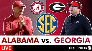 Alabama vs Georgia Live Streaming Scoreboard PlayByPlay Highlights  2024 CFB Week 5  SEC News [upl. by Frey930]