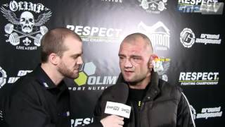 RespectFC 7 Martin Zawada im PostFight Interview [upl. by Aray]