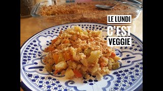 CRUMBLE de LÉGUMES D’HIVER Le Lundi c’est Veggie [upl. by Bobbye]