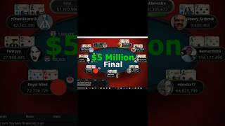 5M  Poker Final 7 Shorts [upl. by Ycniuqed216]